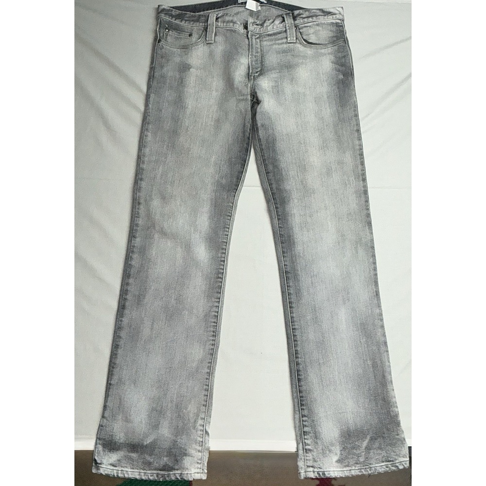 J.Lindeberg PEO Smoke Denim 100% Cotton Flat Front Jeans Sz: 38x34
